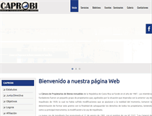 Tablet Screenshot of caprobi.org